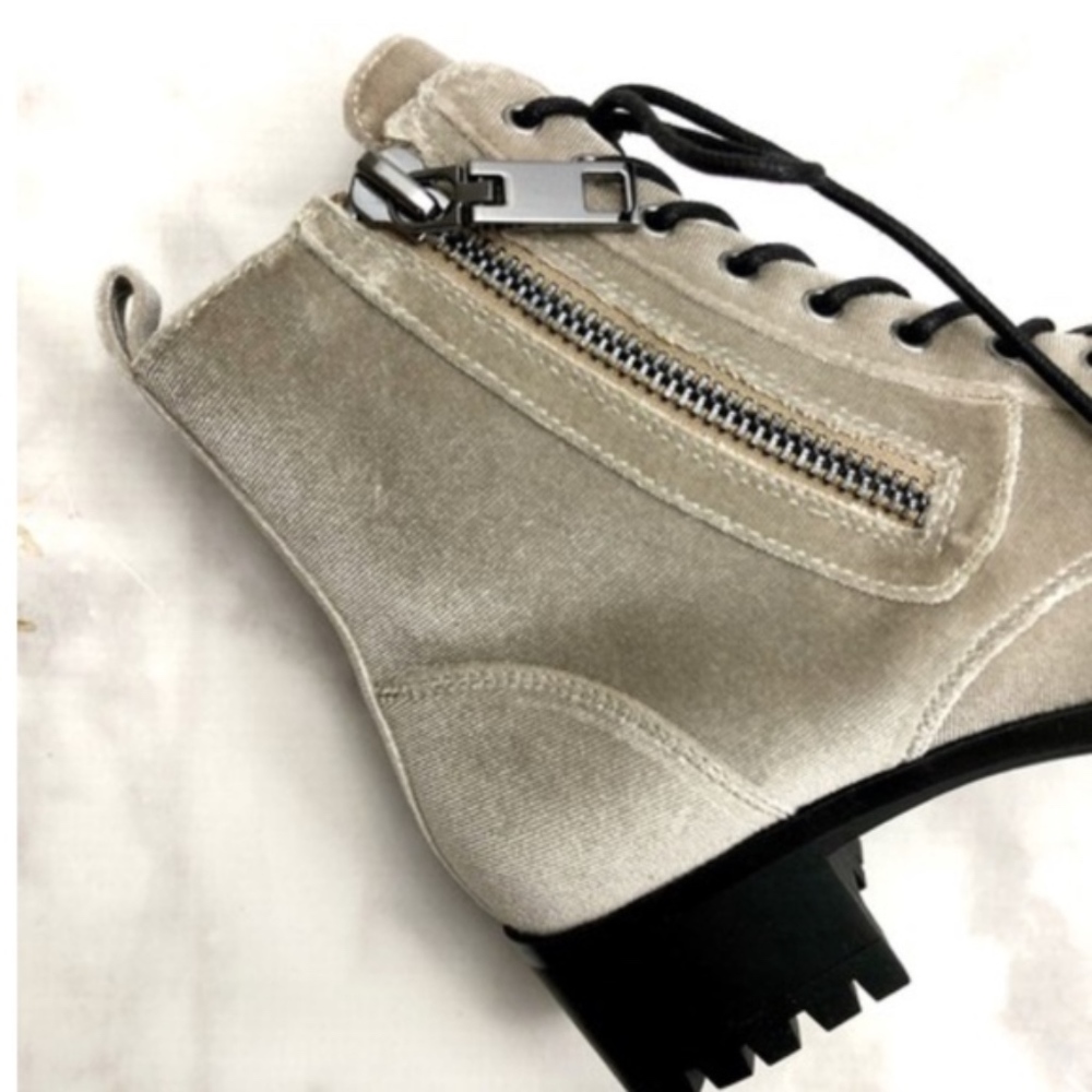 Dolce Vita Palmer Combat Boots Booties - Picture 8 of 8